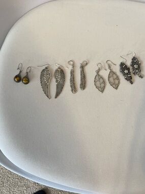 Bundle of 5 Vintage Dangle Earrings